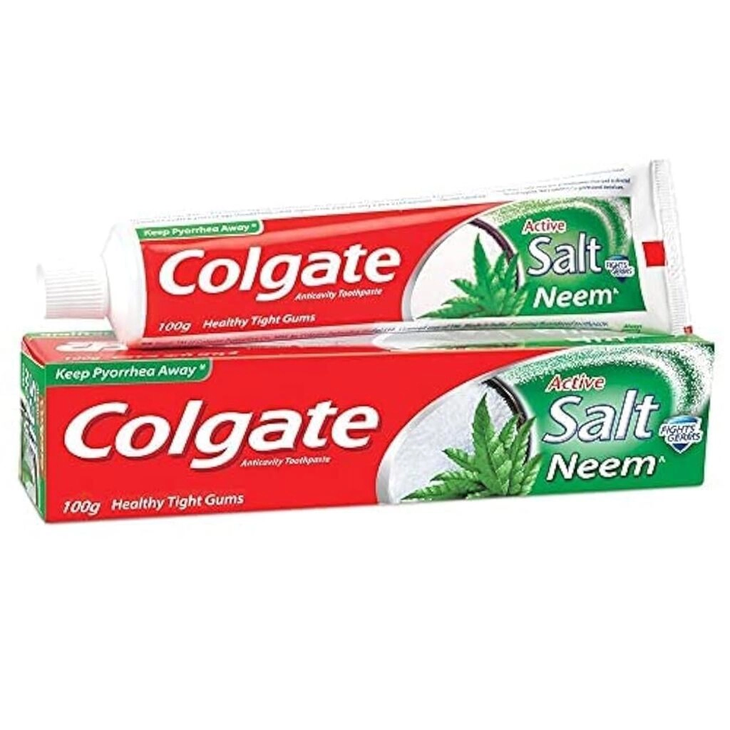 COLGATE ACTIVE SALT NEEM TOOTHPASTE 100 GM