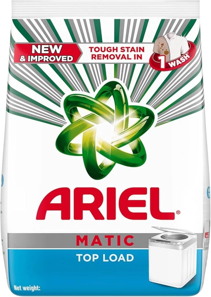 ARIEL MATIC TOP LOAD DETERGENT POWDER 1KG