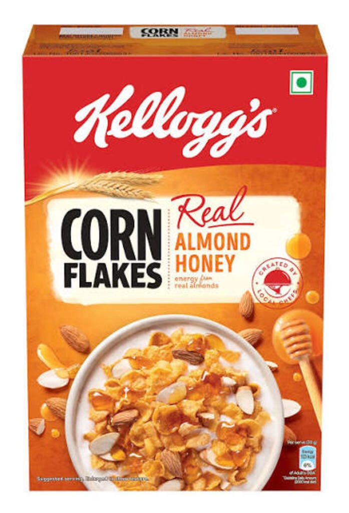 KELLOGG'S CORN FLAKES ALMOND &HONEY 300GM