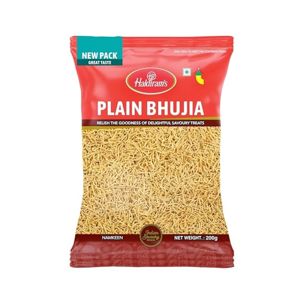 HALDIRAM PLAIN BHUJIA NAMKEEN 200GM