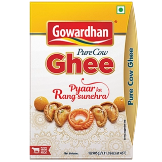 GOWARDHAN PURE COW GHEE TETRA 1LTR