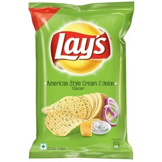 LAY'S AMERICAN CREAM & ONION 130GM