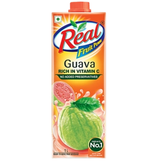 REAL GUAVA JUICE 1 LTR