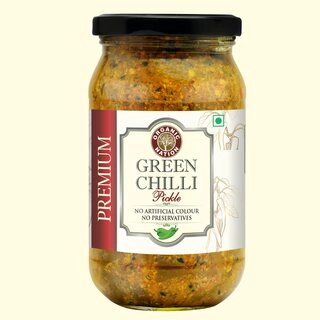 ORGANIC GREEN CHILLI 400GM