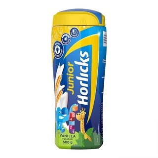 HORLICKS JUNIOR VANILLA FLAVOUR 500GM