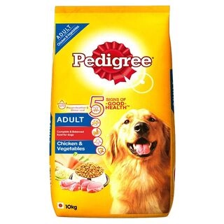 PEDIGREE ADULT CHICKEN & VEGETABLES 10 KG