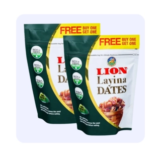 LION ARABIAN DATES 1+1 500 GM offer