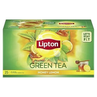 LIPTON GREEN TEA HONEY LEMON 25BAG