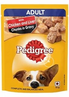 PEDIGREE PUPPY GRAVY CHICKEN CHUNKY 70GM