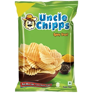 LAY'S UNCLE CHIPPS (SPICY TREAT) 60GM