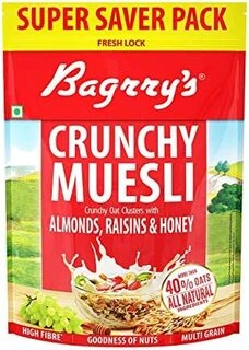 BAGRRYS CRUNCHY MUESLI ALMO,RAIS & HONEY 750GM