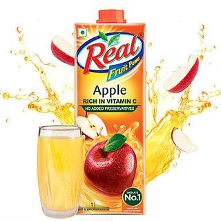 REAL APPLE JUICE 1 LTR