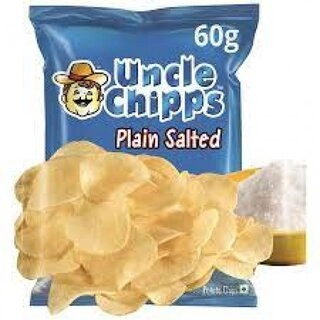 LAY'S UNCLE CHIPS (PLAIN SALTED) 60GM