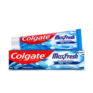 COLGATE MAX FRESH PEPPERMINT ICE TOOTHPASTE 150GM