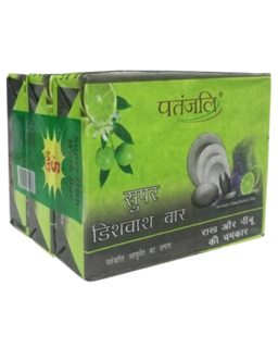 PATANJALI SUPER DISHWASH BAR SET 840 GM