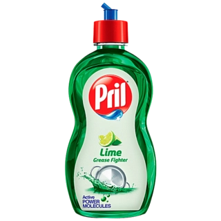 PRIL DISHWASH LIQUID LIME, 225ML
