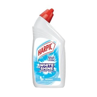 HARPIC WHITE & SHINE BLEACH TOILET CLEANER 500 ML