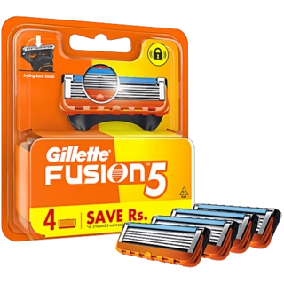GILLETTE BLADES FUSION5 4 PCS
