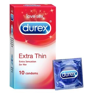 DUREX CONDOMS EXTRA THIN SENSATION 10 PCS