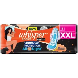 WHISPER CHOICE NIGHT XXL 16PADS