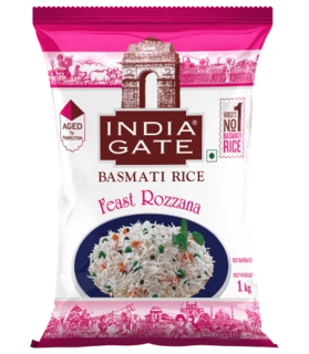 INDIA GATE FEAST ROZANA RICE 1KG