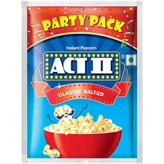 ACT 2 CLASSIC SALTED POPCORN PARTY PACK 150 GM