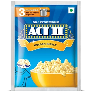 ACT 2 GOLDEN SIZZLE POPCON 60GM