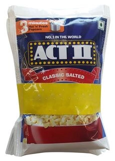 ACT 2 CLASSIC SALTED POPCON COMBO PACK 180GM