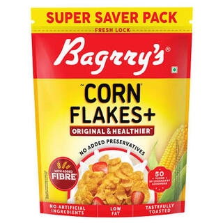 BAGRRYS CORN FLAKES ORG & HEAL 880G