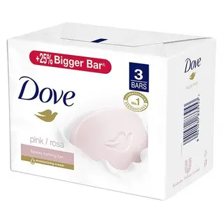 DOVE PINK & ROSA BEAUTY BATHING SOAP 3*100 GM