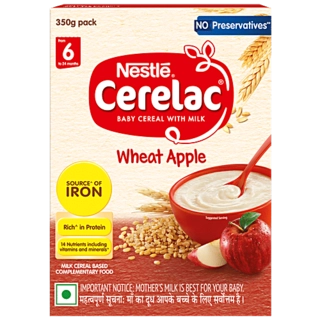NESTLE CERELAC WHEAT APPLE 300 GM