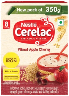 NESTLE CERELAC WHEAT APPLE C 300 GM