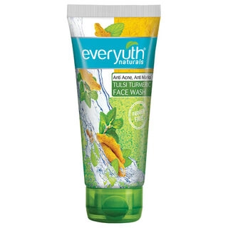 EVERYUTH TULSI TURMERIC FACE WASH 50GM