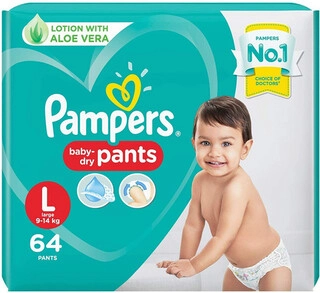 PAMPERS BABY PANTS L-64 PANT