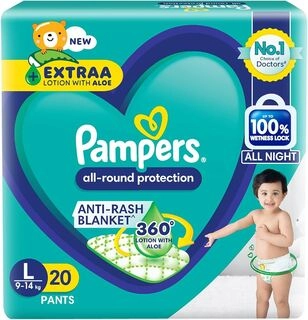 PAMPERS BABY PANTS L-20 PANT