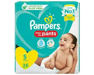 PAMPERS BABY PANTS S-36 PANT