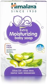 HIMALAYA SOAP EXTRA MOISTURI BABY SOAP 125 GM
