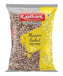 RAJDHANI KALI MASOOR 500GM