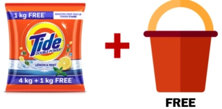 TIDE JASMINE & ROSE 4+1KG