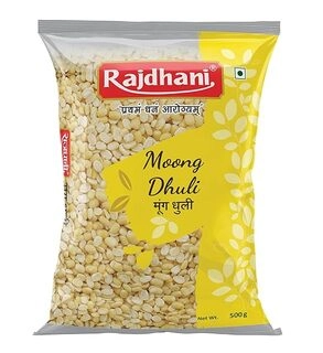 RAJDHANI MOONG DHULI 500 GM