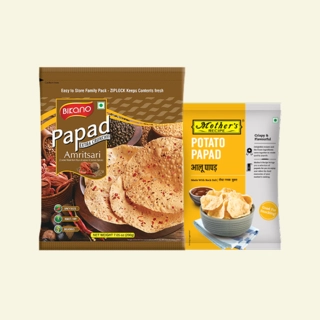 PAPADS & FRYUMS