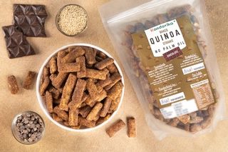 Quinoa Straws Chocolate