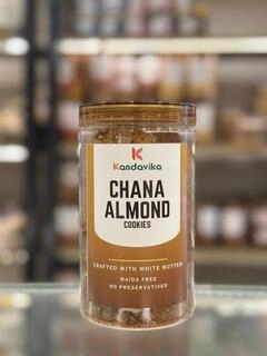 Chana Almond Cookies