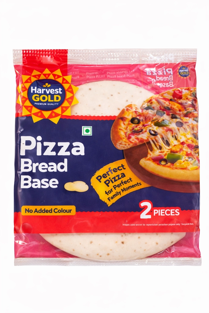 HARVEST GOLD PIZZA BREAD BASE 200G