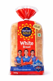 HARVEST GOLD WHITE BREAD 350G