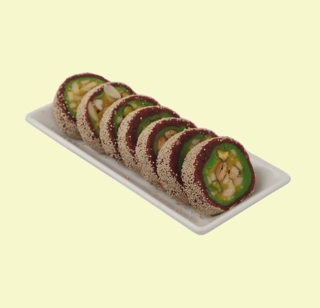 Kaju Pista Anjeer Roll