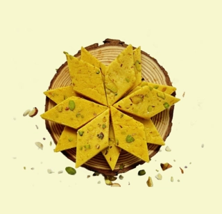 Kaju Pista Kesar Burfi