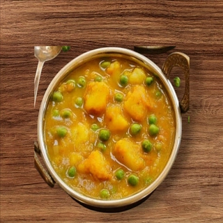 Aloo Matar Sabji (One Portion)