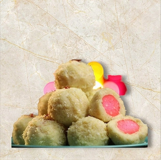 Rose Kheer Kadam(6pcs)