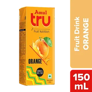 AMUL TRU Orange 150 ML TP